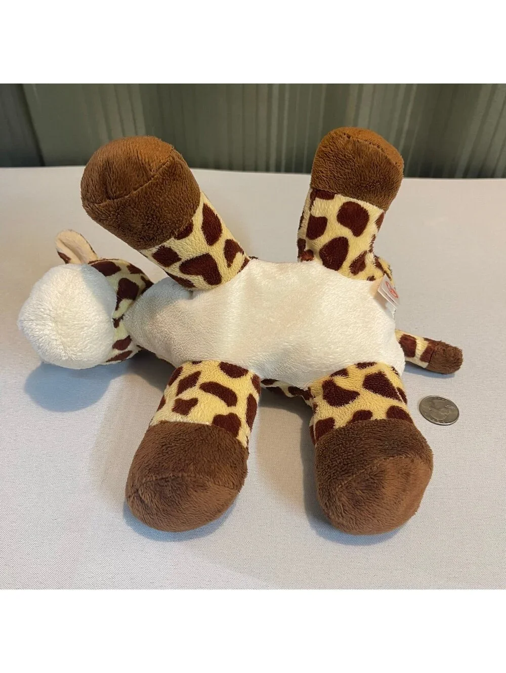 Rare Retired Ty Pluffies Tiptop the Giraffe Plush